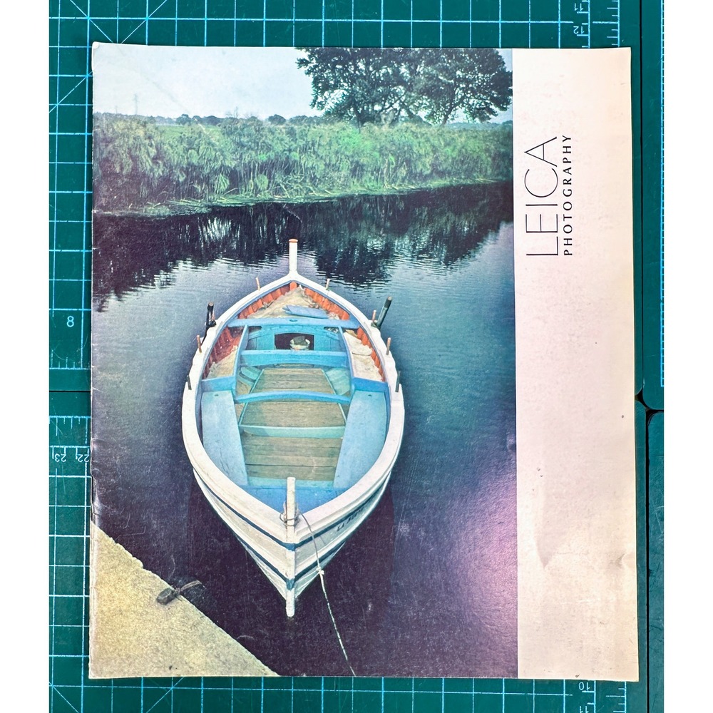 Vintage 1977 Leica Photography Magazine Vol 29 No 1 Leica R3 Minox 110 S M4-2